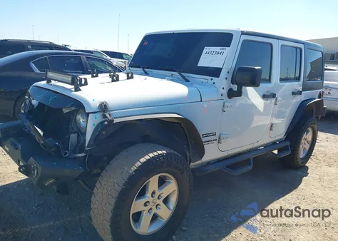 2016 Jeep Wrangler Unlimited Sport из США, поврежденный, VIN 1C4BJWDG8GL178943